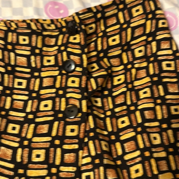 THRIFTED!! Brown/ black skirt - Picture 2 of 4